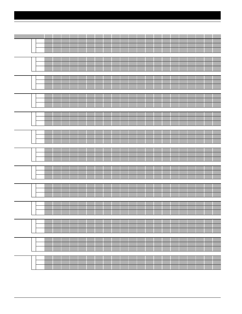 Seed rate charts | Great Plains 2N-3010 Operator Manual User Manual | Page 26 / 56