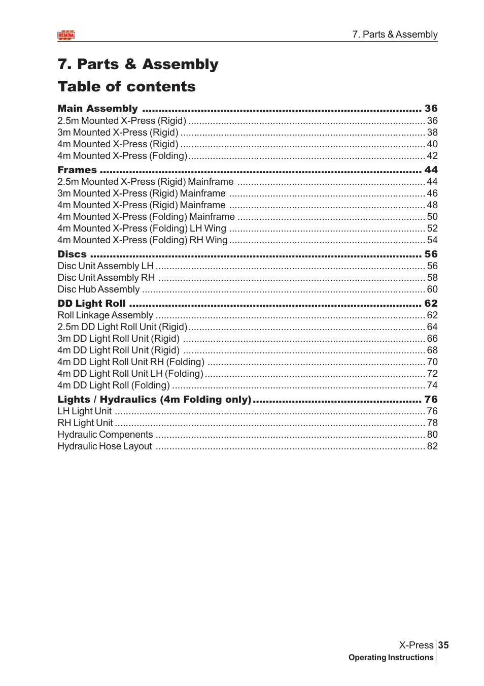 Great Plains X-PresS 2006 Assembly Instructions User Manual | 50 pages