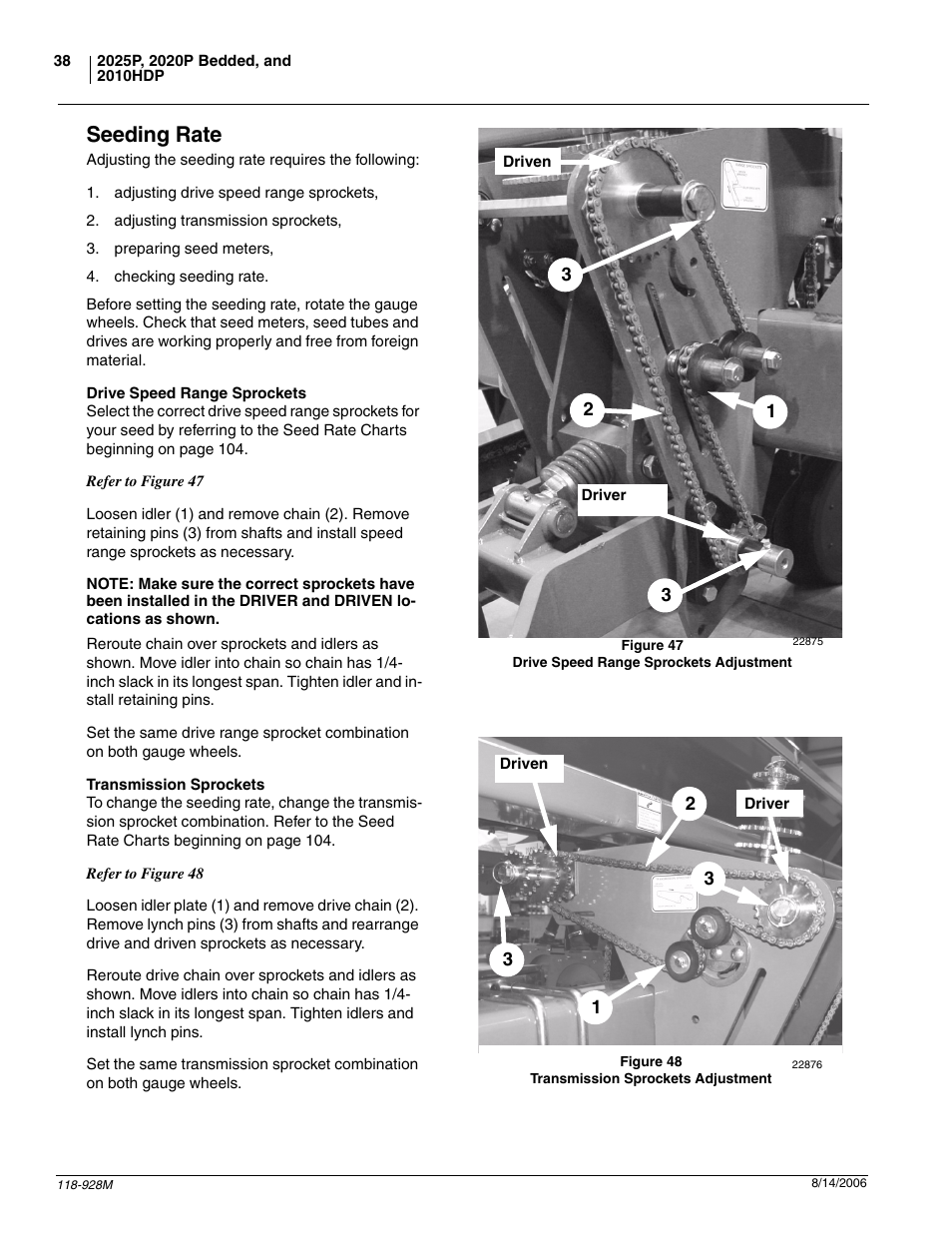 Seeding rate | Great Plains 2025P Operator Manual User Manual | Page 40 / 166