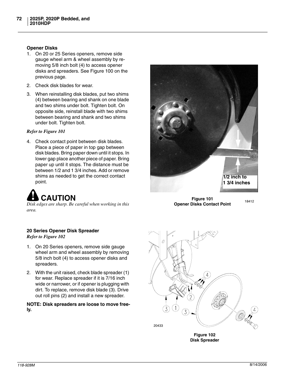 Caution | Great Plains 2025P Operator Manual User Manual | Page 74 / 166