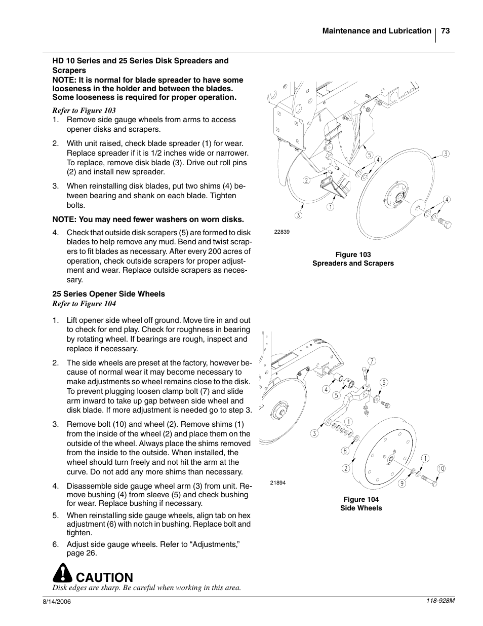 Caution | Great Plains 2025P Operator Manual User Manual | Page 75 / 166