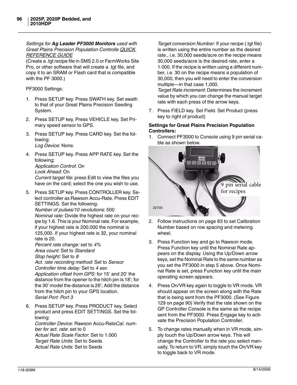 Great Plains 2025P Operator Manual User Manual | Page 98 / 166