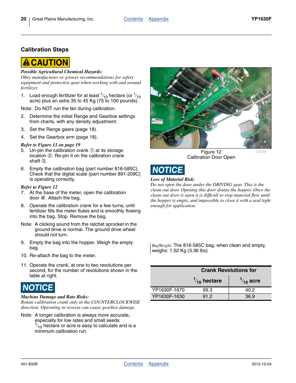 Great Plains YP1630F-1670 Material Rate User Manual | Page 22 / 42