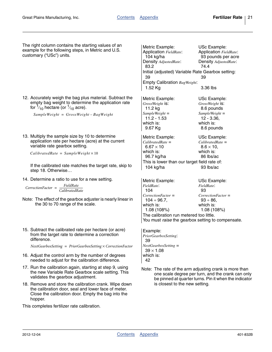 Great Plains YP1630F-1670 Material Rate User Manual | Page 23 / 42