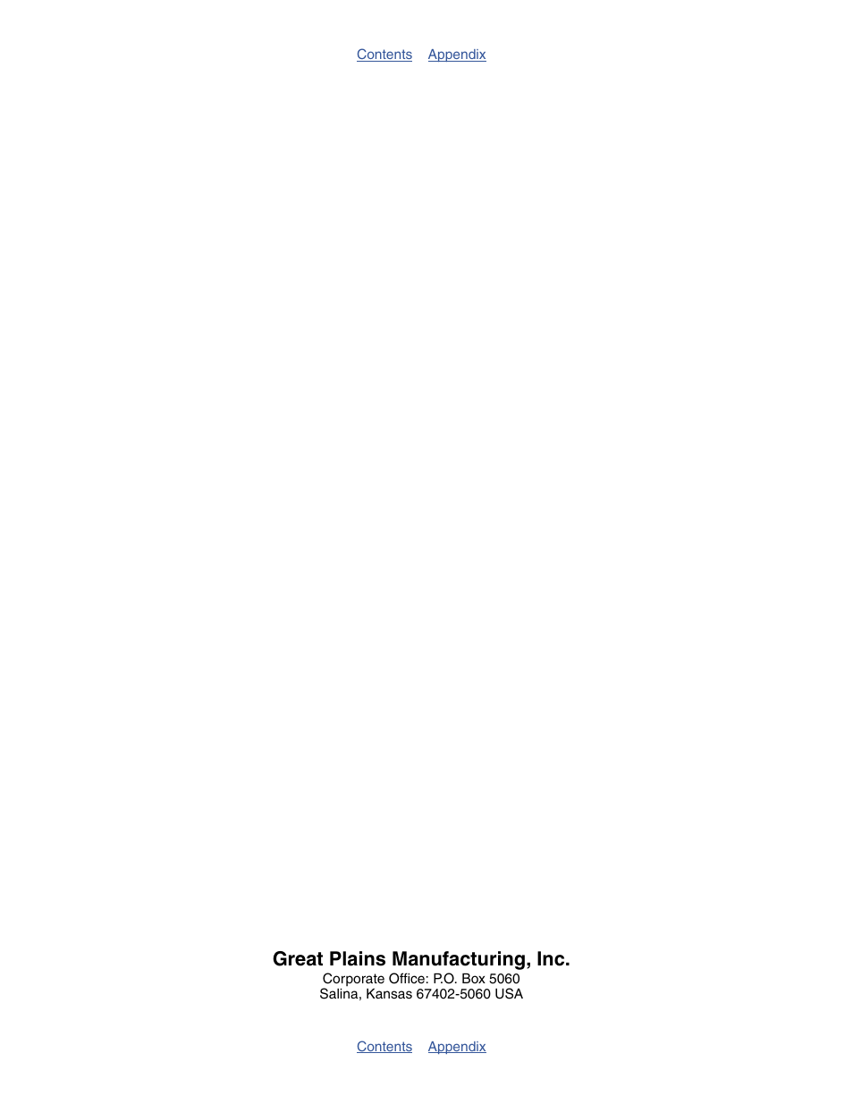 Great plains manufacturing, inc | Great Plains YP1630F-1670 Material Rate User Manual | Page 42 / 42