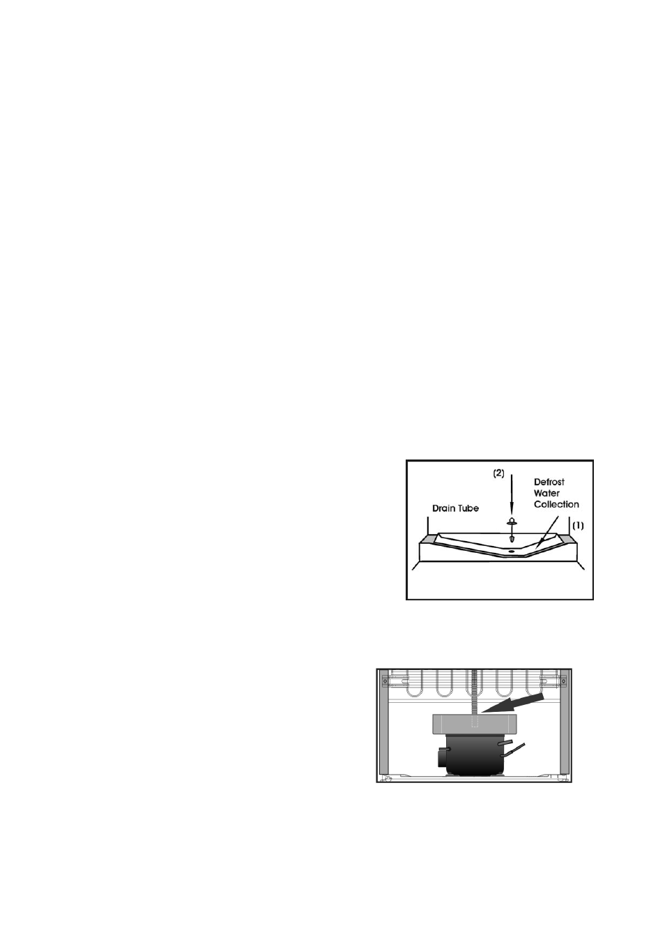 Freezing fresh food, Making ice cubes, Defrosting | A) fridge compartment | Beko CDA 540 User Manual | Page 11 / 17