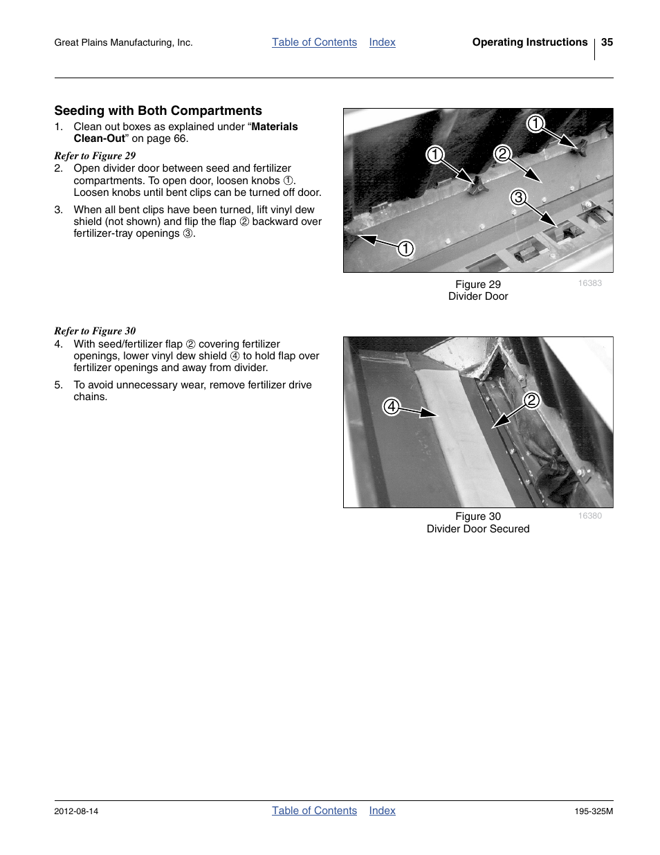 Seeding with both compartments | Great Plains 3S-5000HDF Operator Manual User Manual | Page 39 / 94