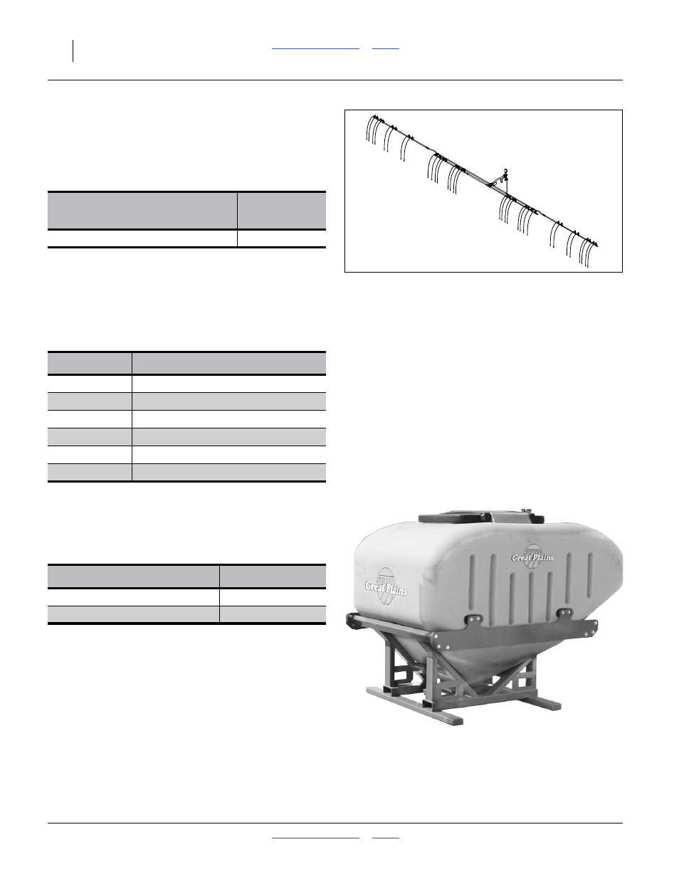 Fertilizer manifold, 82 bushel seed hopper | Great Plains 3PYP Operator Manual User Manual | Page 122 / 188