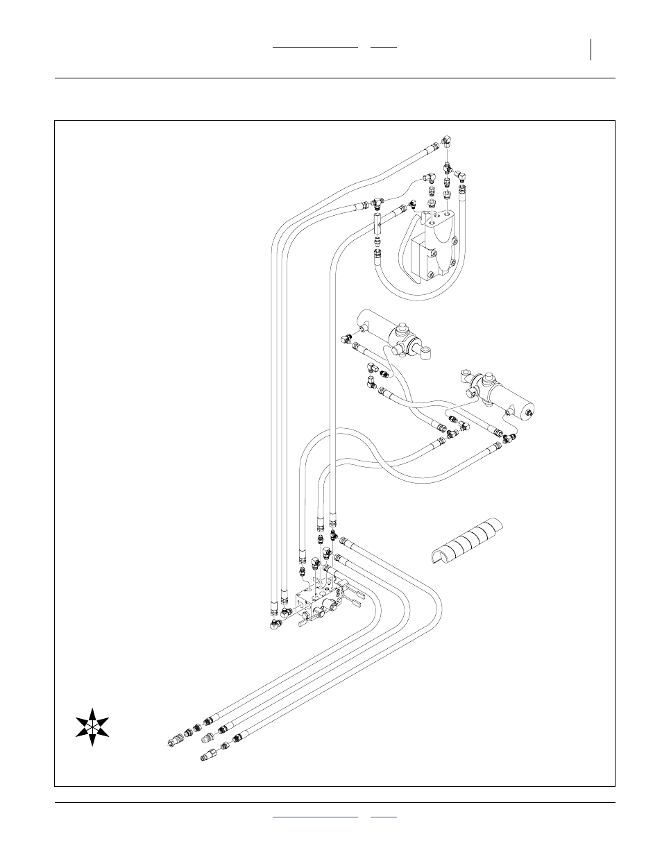 Fan with hydraulic steering (s/n a1024s-) | Great Plains 3PYP Operator Manual User Manual | Page 133 / 188