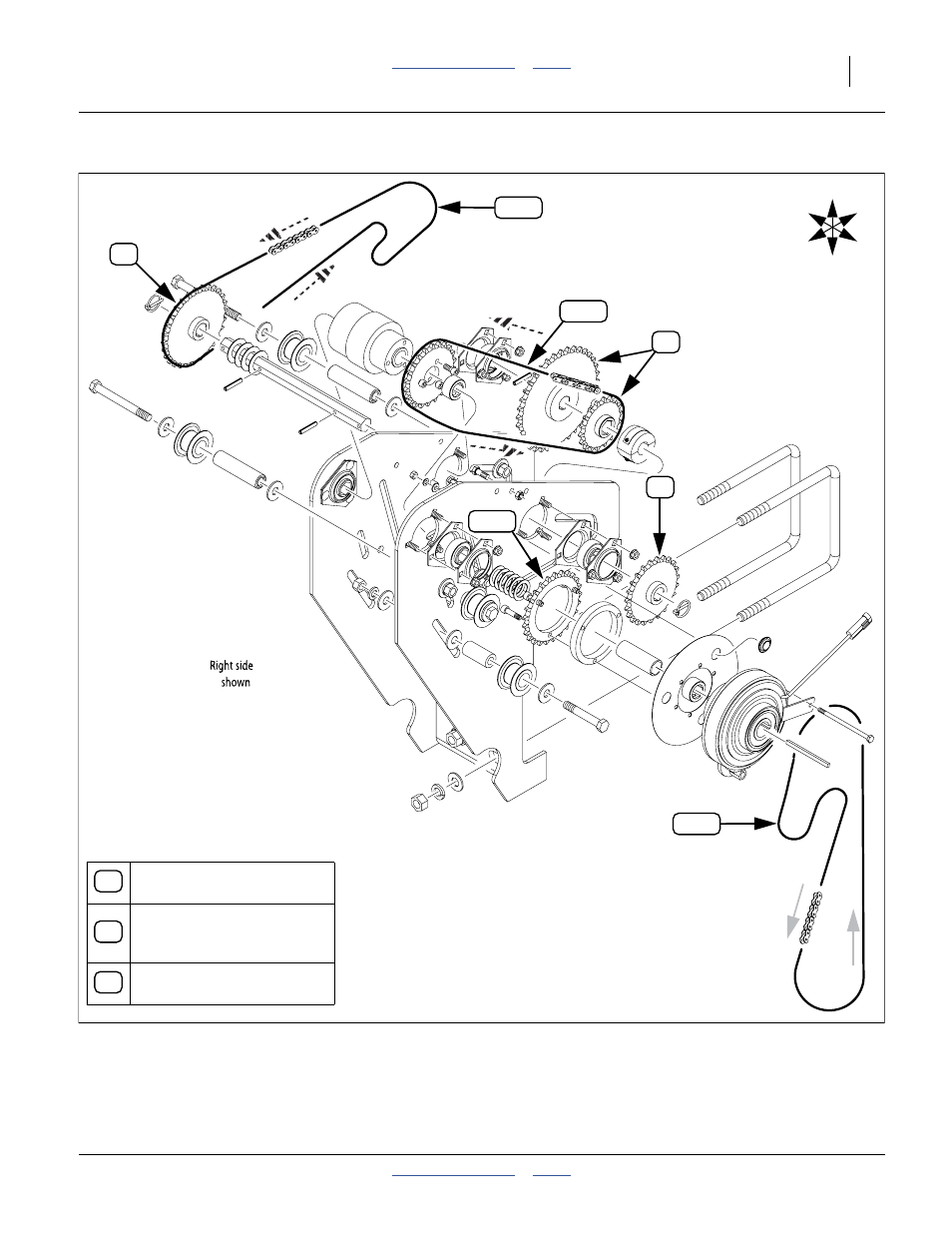 Transmission (ground drive) chain | Great Plains 3PYP Operator Manual User Manual | Page 141 / 188
