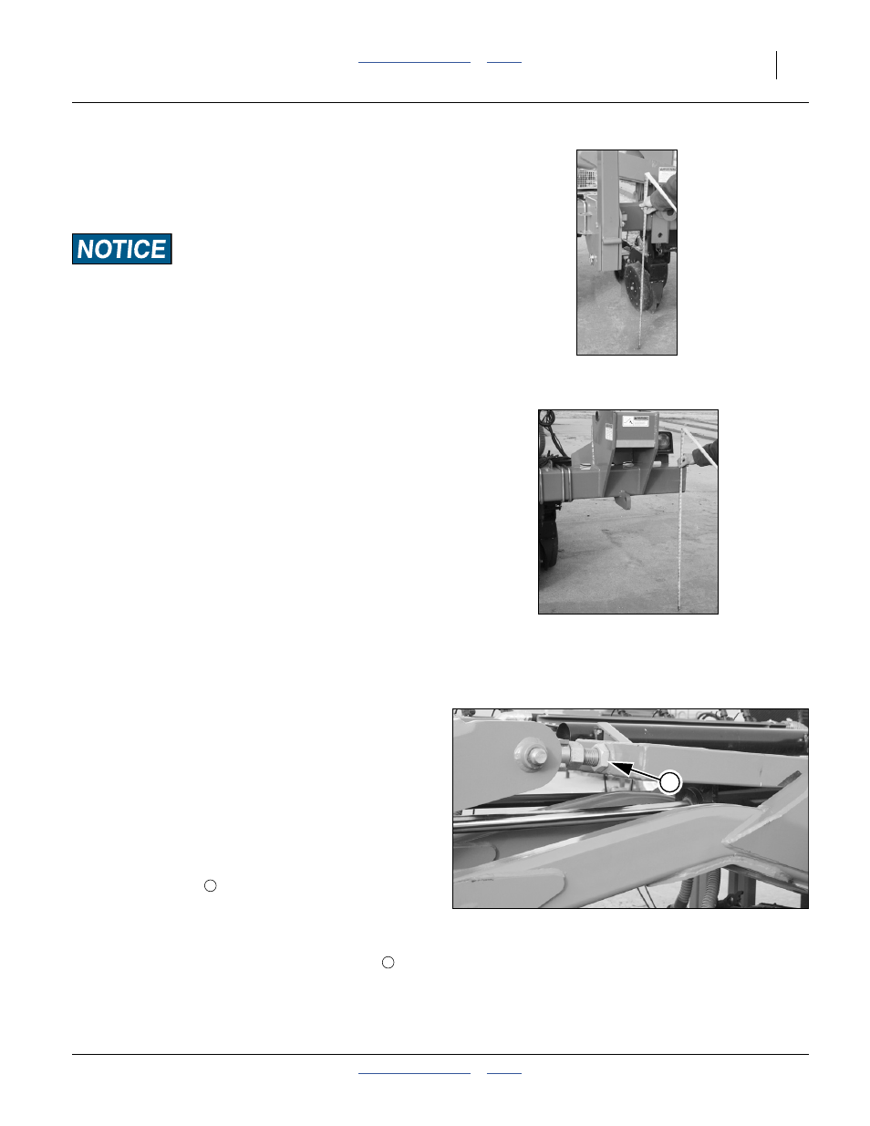 Center section leveling, Wing leveling, Center section leveling wing leveling | Great Plains 3PYP Operator Manual User Manual | Page 161 / 188