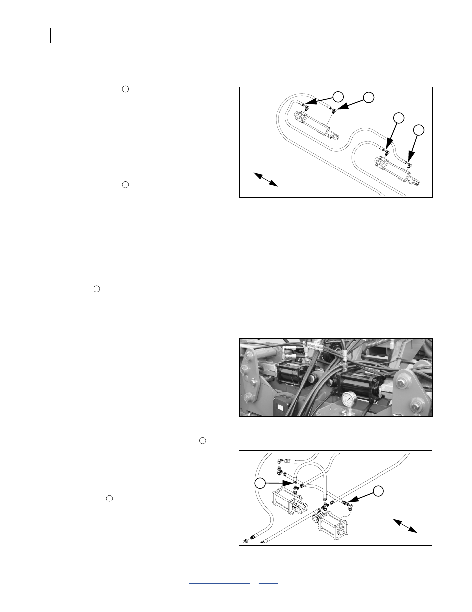 Lift bleed: s/n a1006s, Bleeding wing flex hydraulics | Great Plains 3PYP Operator Manual User Manual | Page 170 / 188