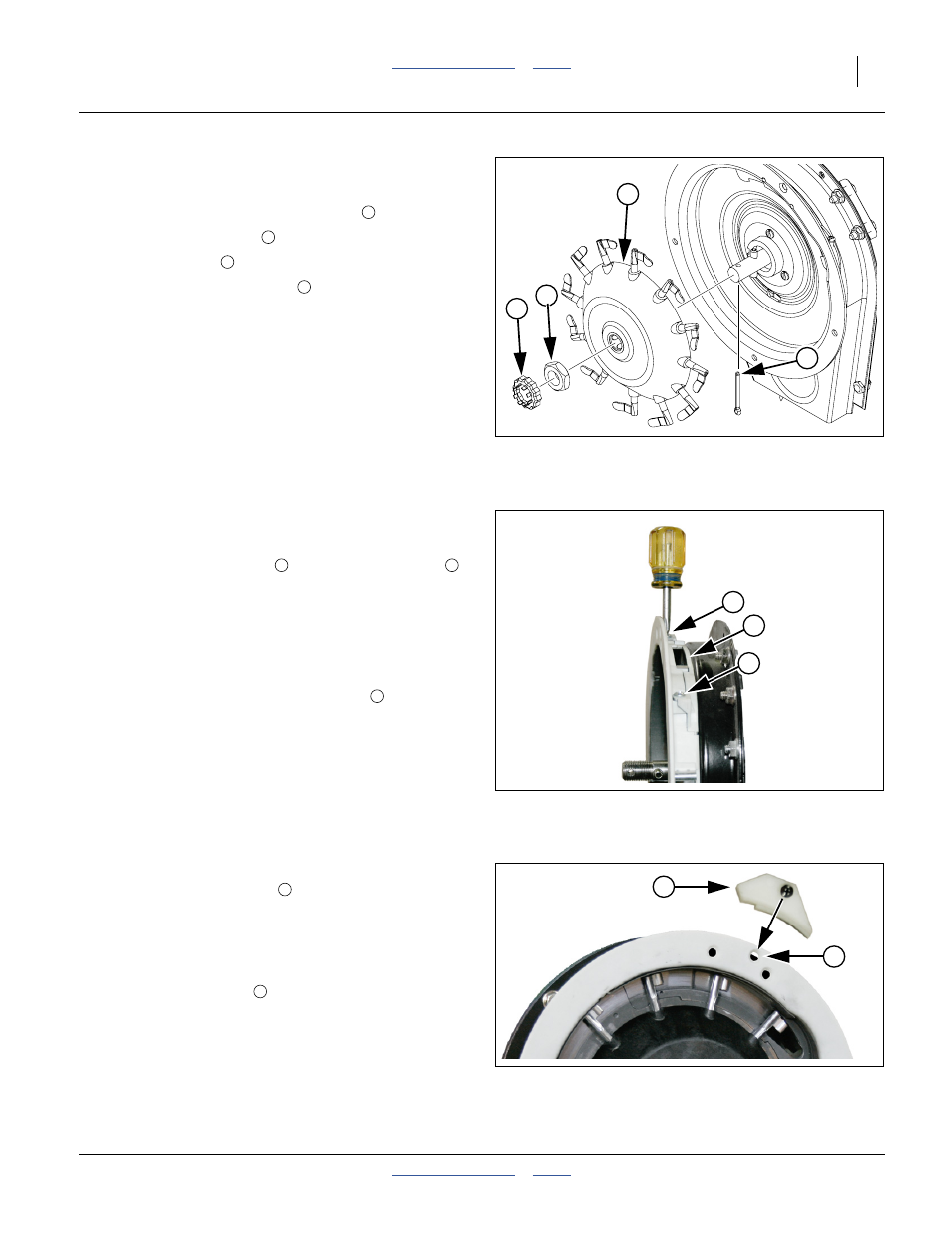 Remove corn finger set, Remove insert “a, Install insert “c | Install brushless block | Great Plains 3PYP Operator Manual User Manual | Page 99 / 188