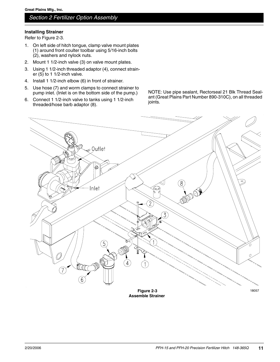 Great Plains PH-20 Predelivery Manual User Manual | Page 13 / 23