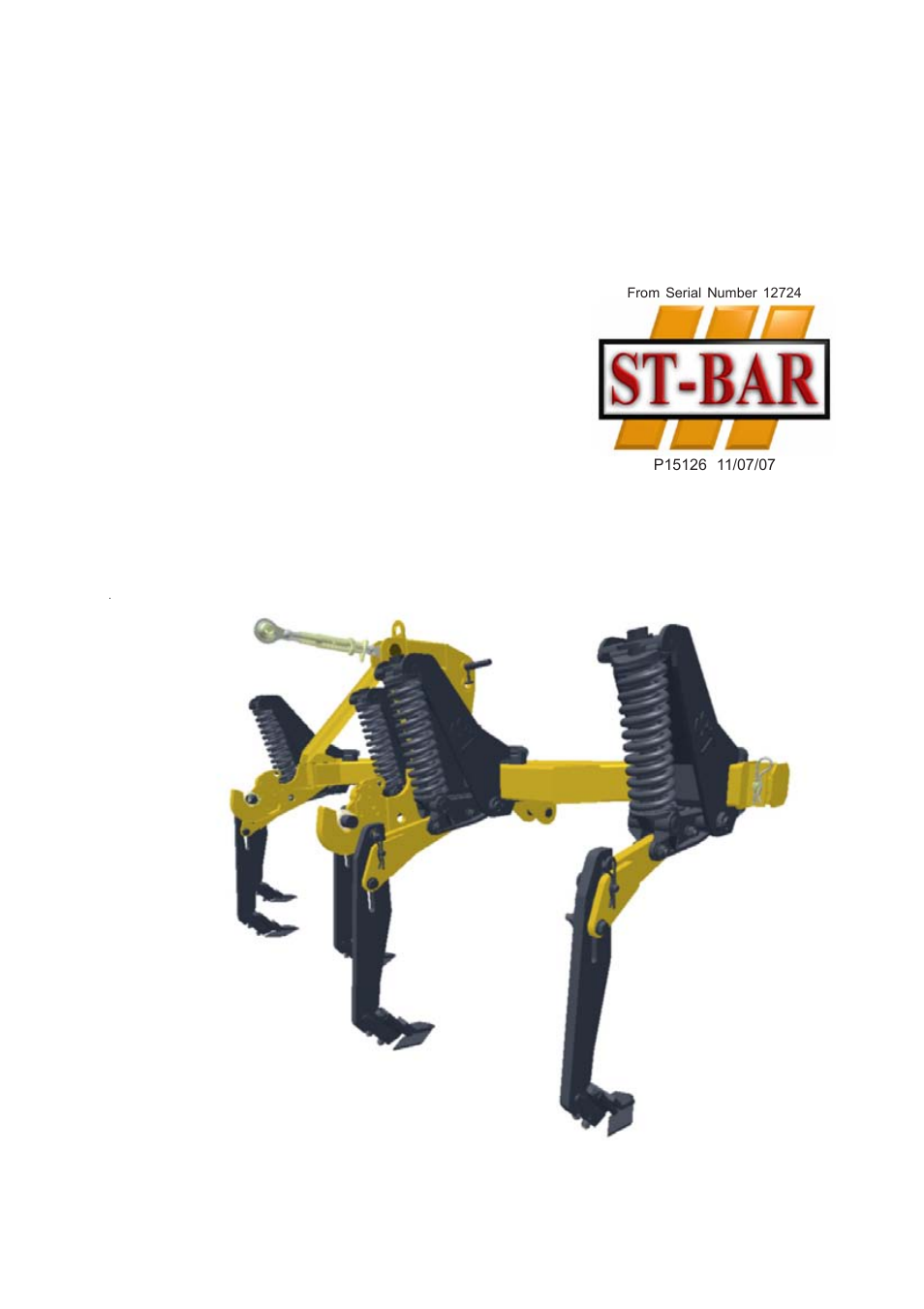 Great Plains P15126 Serial No 12724 User Manual | 34 pages