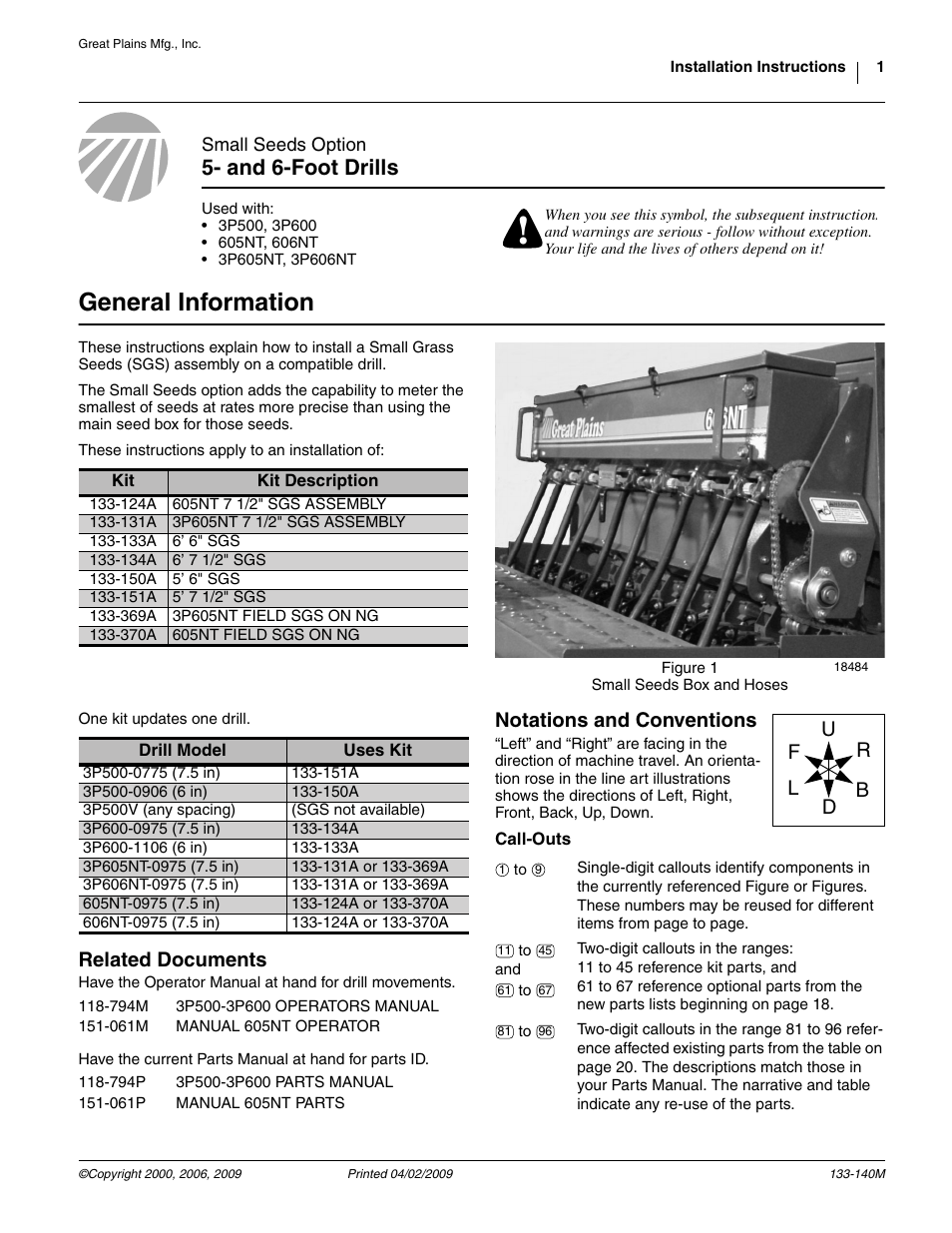Great Plains 3P606NT Assembly Instructions User Manual | 22 pages