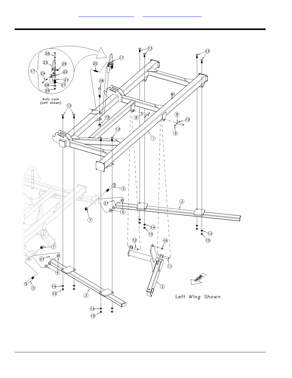 Wing assembly; 3323, 3326, 3329 | Great Plains 4336 DH Parts Manual User Manual | Page 22 / 114