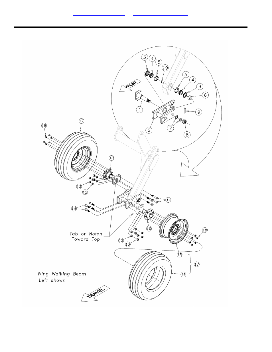 Wing walking beam 3323 & 3326 | Great Plains 4336 DH Parts Manual User Manual | Page 38 / 114