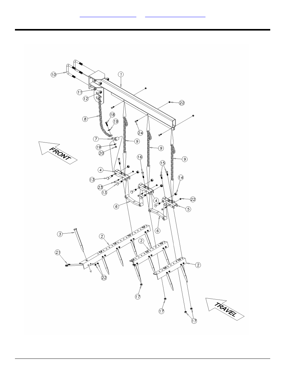 Section 7: attachments, S3t spike drag high residue assembly | Great Plains 4336 DH Parts Manual User Manual | Page 90 / 114