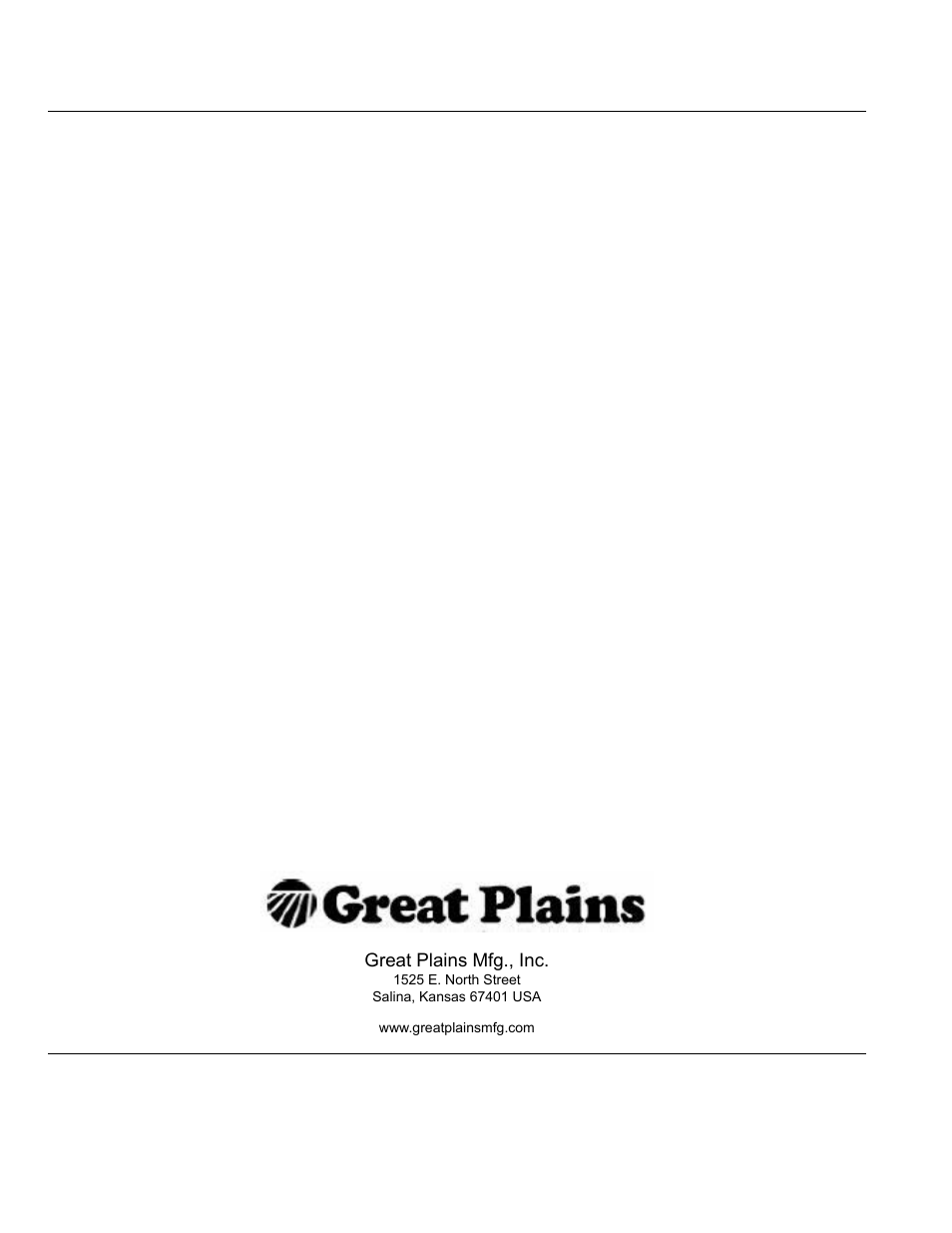 Great Plains 4000TM Parts Manual User Manual | Page 106 / 106