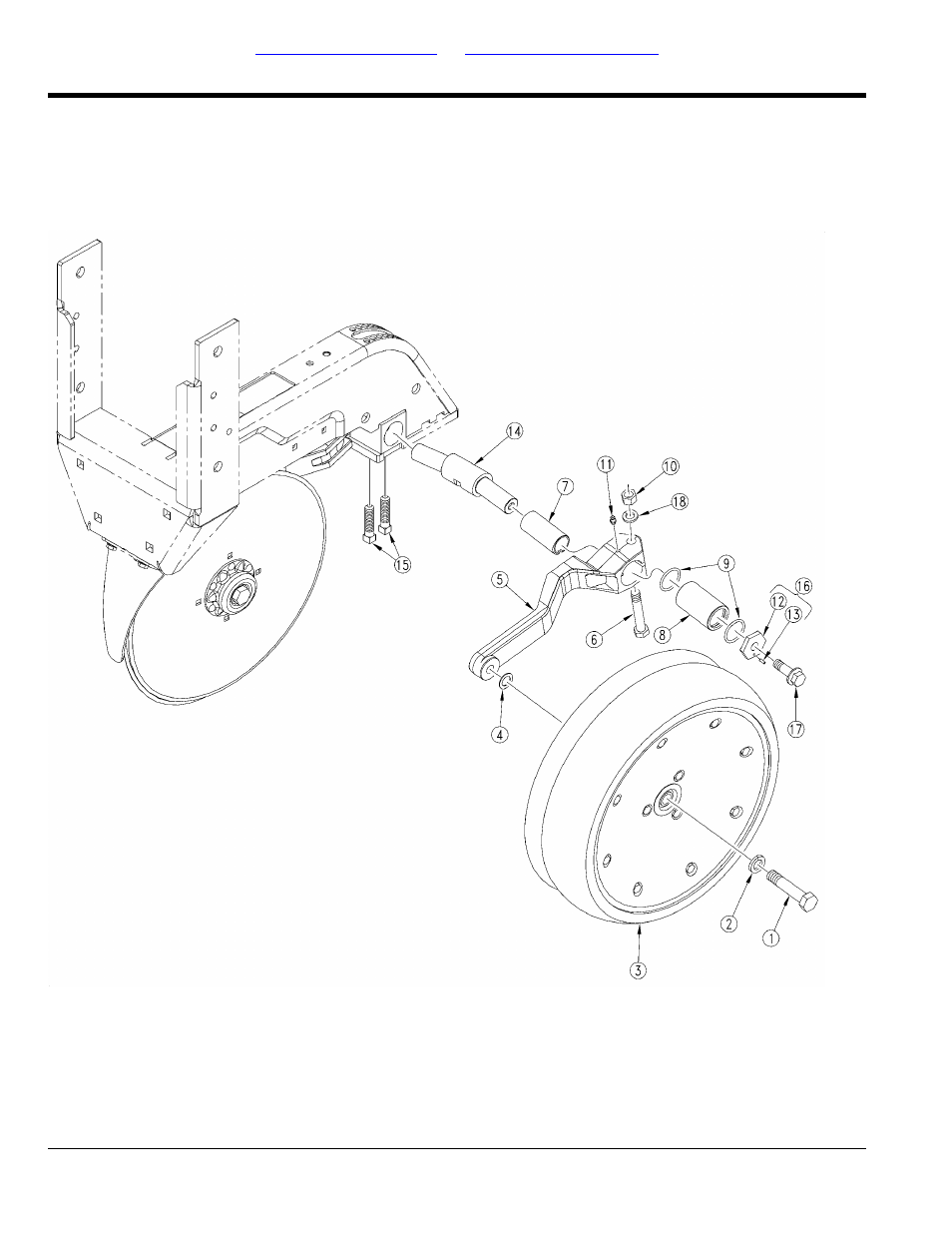 Side gauge wheel | Great Plains SRU1999 Parts Manual User Manual | Page 20 / 58