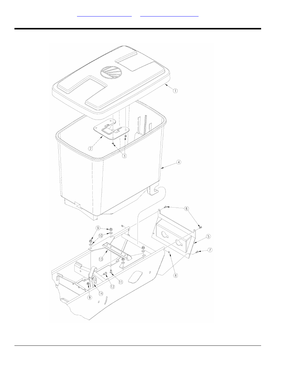 Hoppers, Chemical hopper | Great Plains SRU1999 Parts Manual User Manual | Page 26 / 58