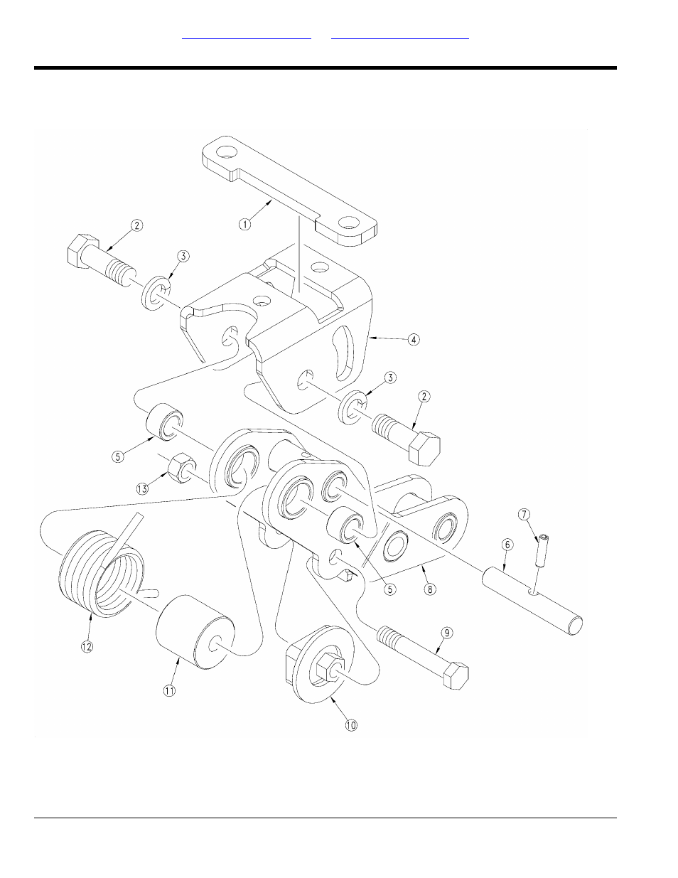 6 1/2" press wheel closing disk mount | Great Plains SRU1999 Parts Manual User Manual | Page 54 / 58