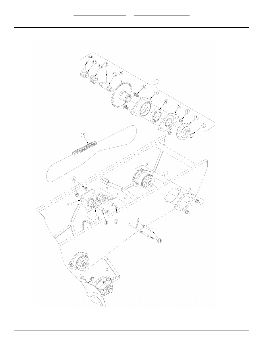 Drives, Chemical hopper drive | Great Plains SRU1999 Parts Manual User Manual | Page 8 / 58