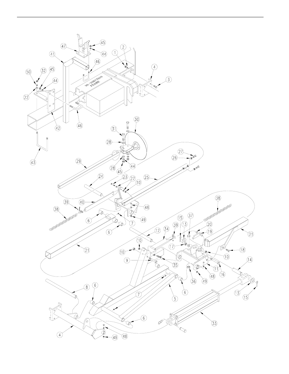 Flat fold marker | Great Plains 30-Foot 3-Section Vintage Drill User Manual | Page 15 / 28