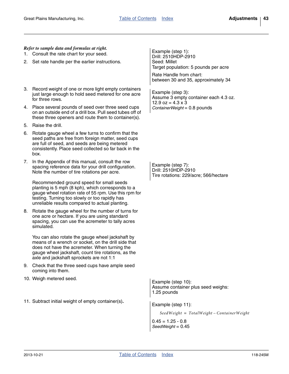 Great Plains 2510HDP Operator Manual User Manual | Page 47 / 180