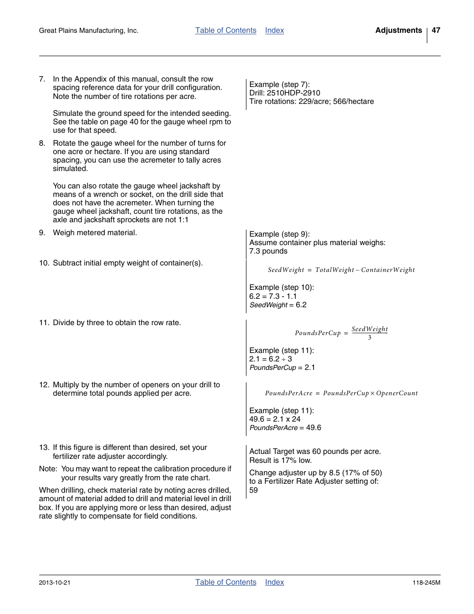 Great Plains 2510HDP Operator Manual User Manual | Page 51 / 180