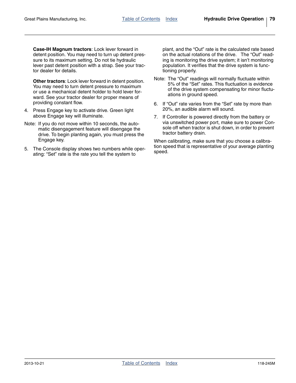 Great Plains 2510HDP Operator Manual User Manual | Page 83 / 180