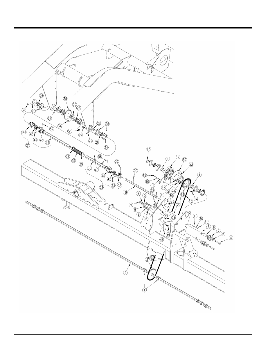 Wing drive, Table of contents part number index wing drive | Great Plains YP1220 Parts Manual User Manual | Page 46 / 136