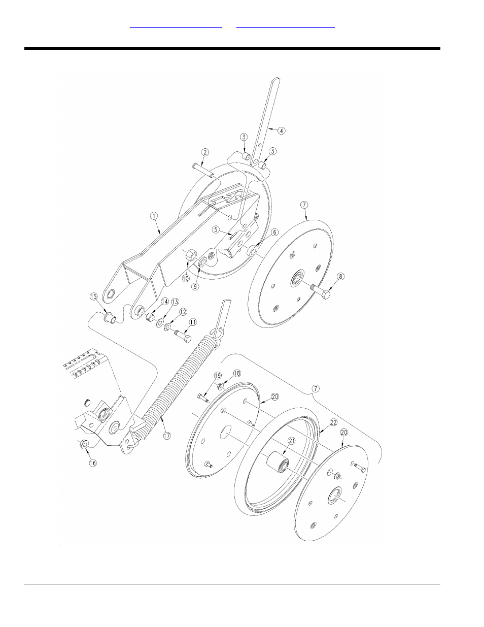 1" x 12" double "v" press wheel long | Great Plains YP1220 Parts Manual User Manual | Page 76 / 136