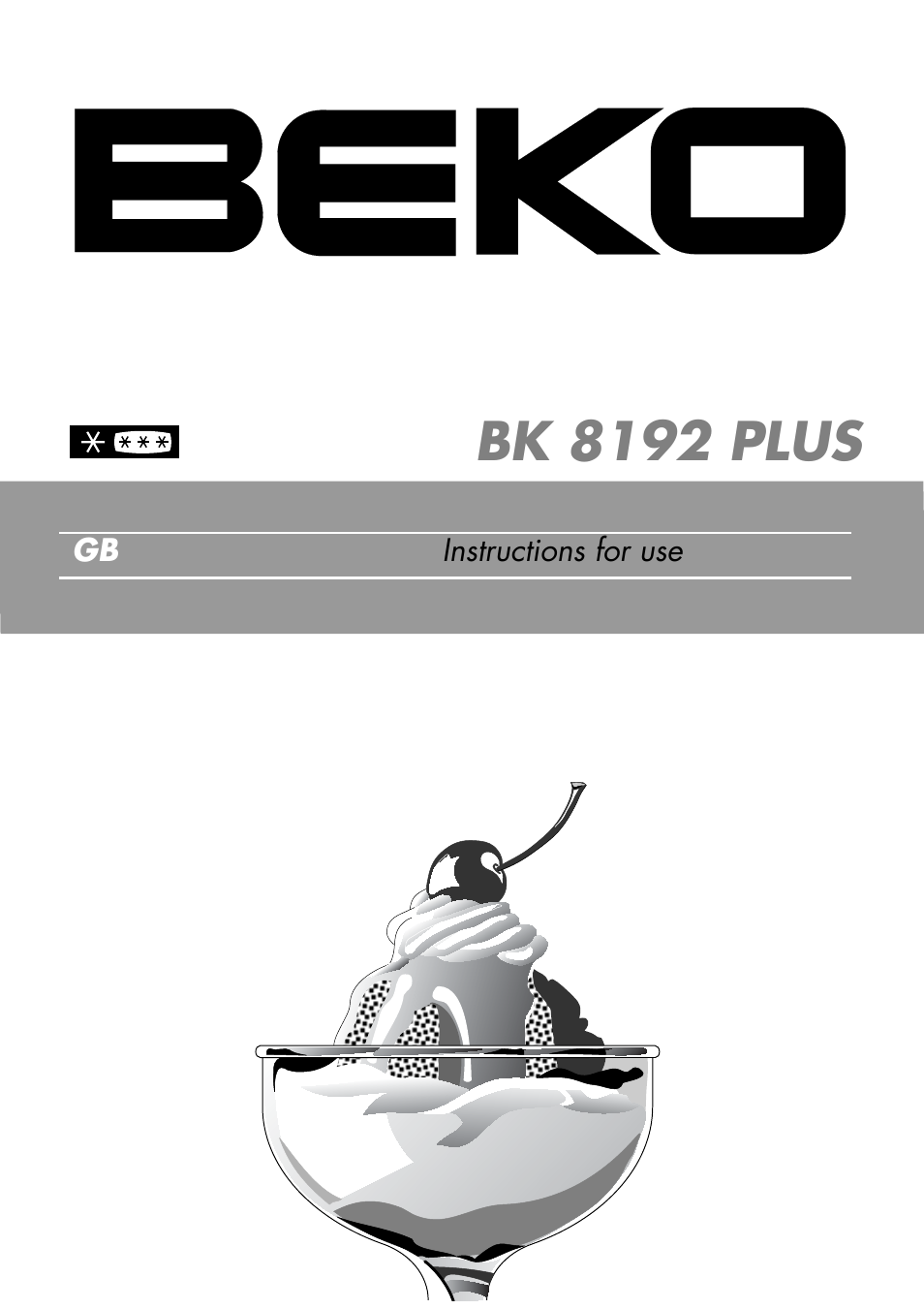 Beko BK 8192 PLUS User Manual | 19 pages