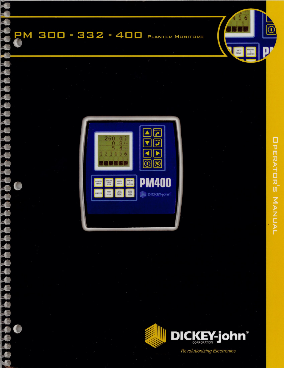 Great Plains PM400 Monitor Operator User Manual | 60 pages