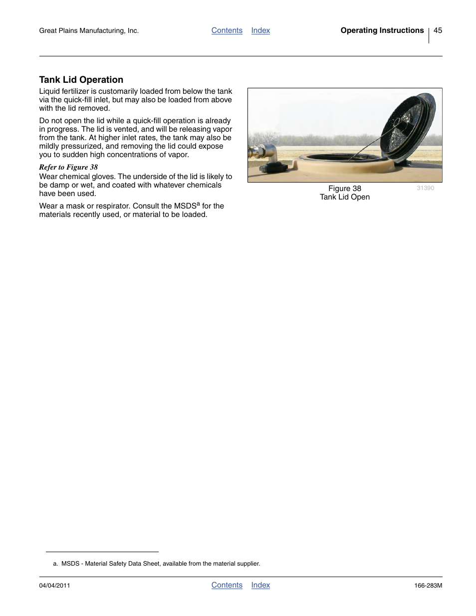 Tank lid operation | Great Plains NTA2007HD Operator Manual User Manual | Page 49 / 178