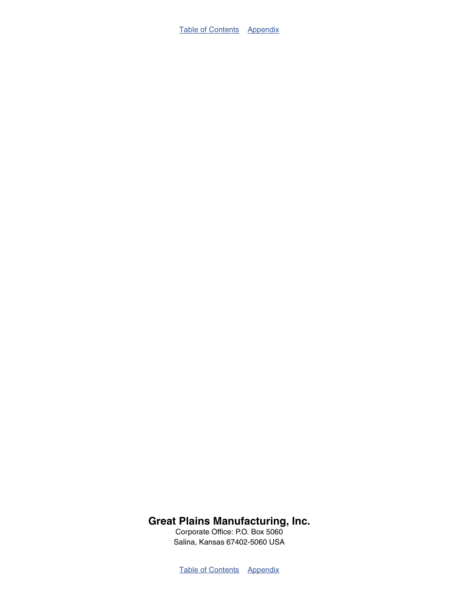 Great plains manufacturing, inc | Great Plains YP2425F-2470 Material Rate User Manual | Page 50 / 50