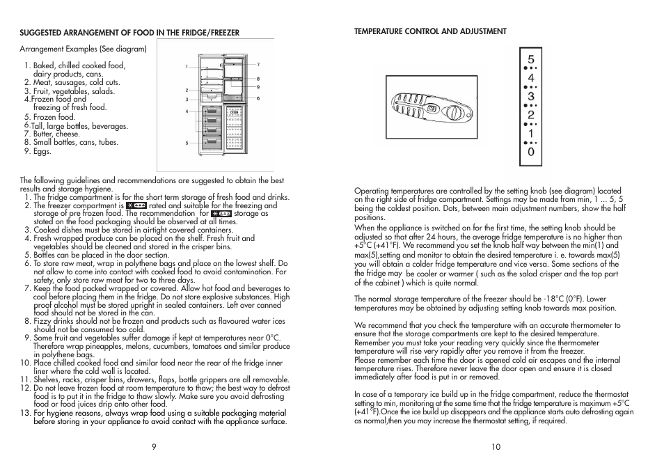 Beko FC 175F User Manual | Page 6 / 11