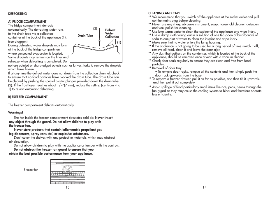 Beko FC 175F User Manual | Page 8 / 11