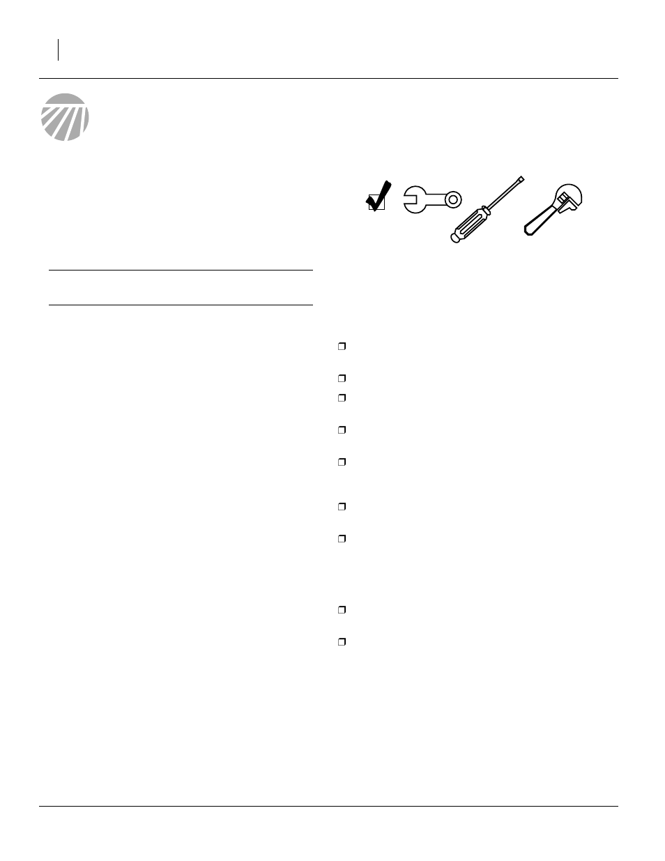 Air drill pre-delivery, Drill preparation, Drill assembly summary | Tools required, Drill pre-assembly checklist, Air drill pre-delivery drill preparation, Tools required drill pre-assembly checklist | Great Plains 3N4010HDA Predelivery Manual User Manual | Page 12 / 44