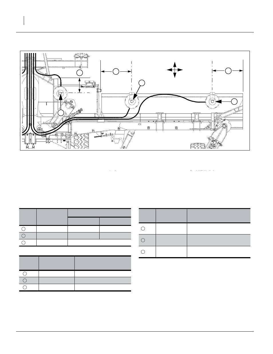 Install towers, Dimensions, Lateral tower location (figure 17) | Tower inlet angle (figure 17), Tower height (figure 18), Bf l r | Great Plains 3N4010HDA Predelivery Manual User Manual | Page 22 / 44