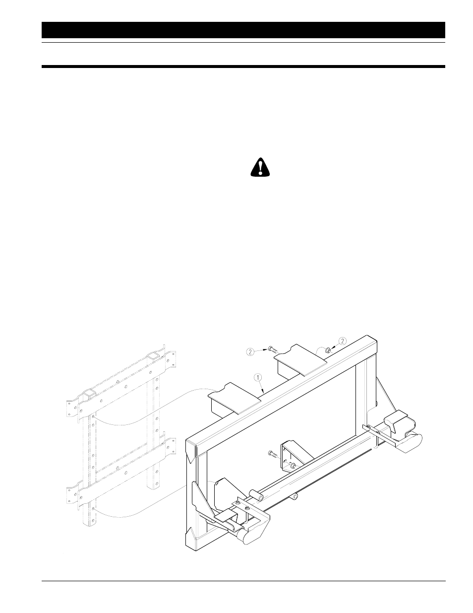 Warning, Tools required, Pre-assembly checklist | Main boom assembly | Great Plains CF60 Predelivery Manual User Manual | Page 5 / 15