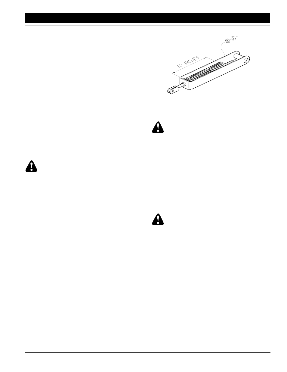 Caution, Warning | Great Plains CF60 Predelivery Manual User Manual | Page 7 / 15