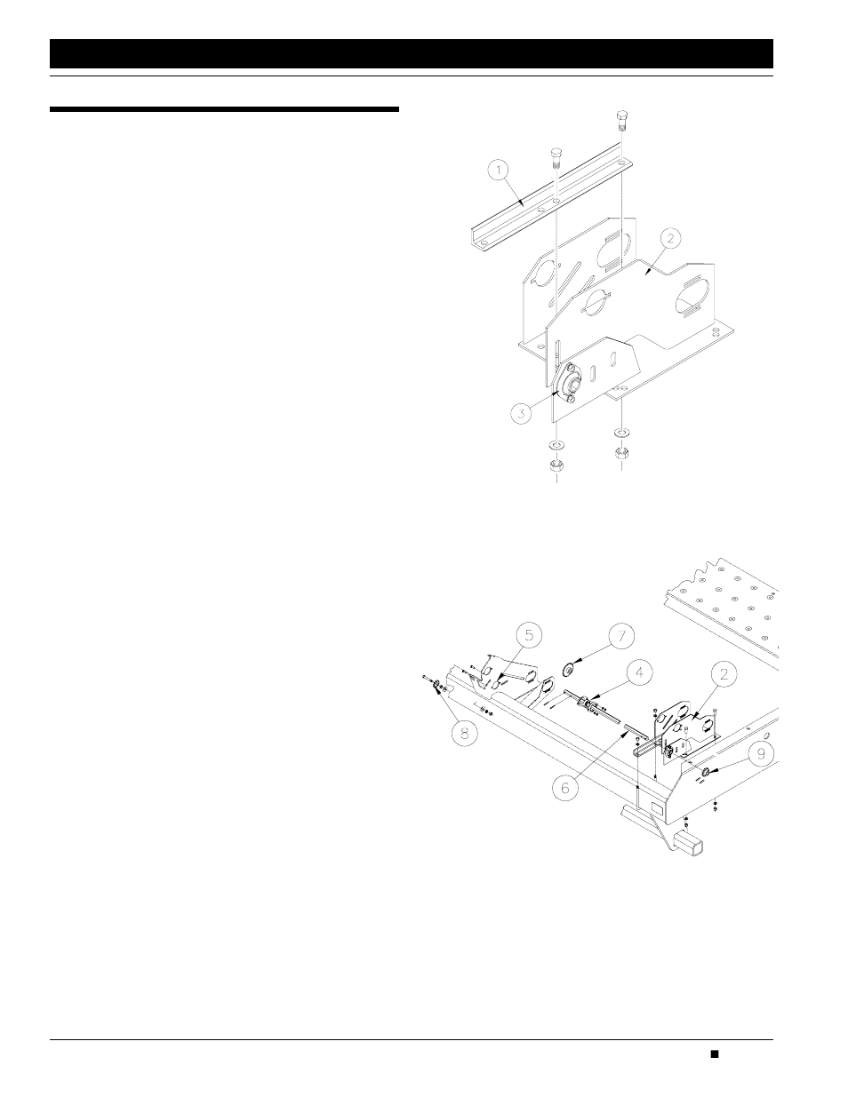Front drive assembly | Great Plains 3S-3000 Assembly Instructions User Manual | Page 2 / 12