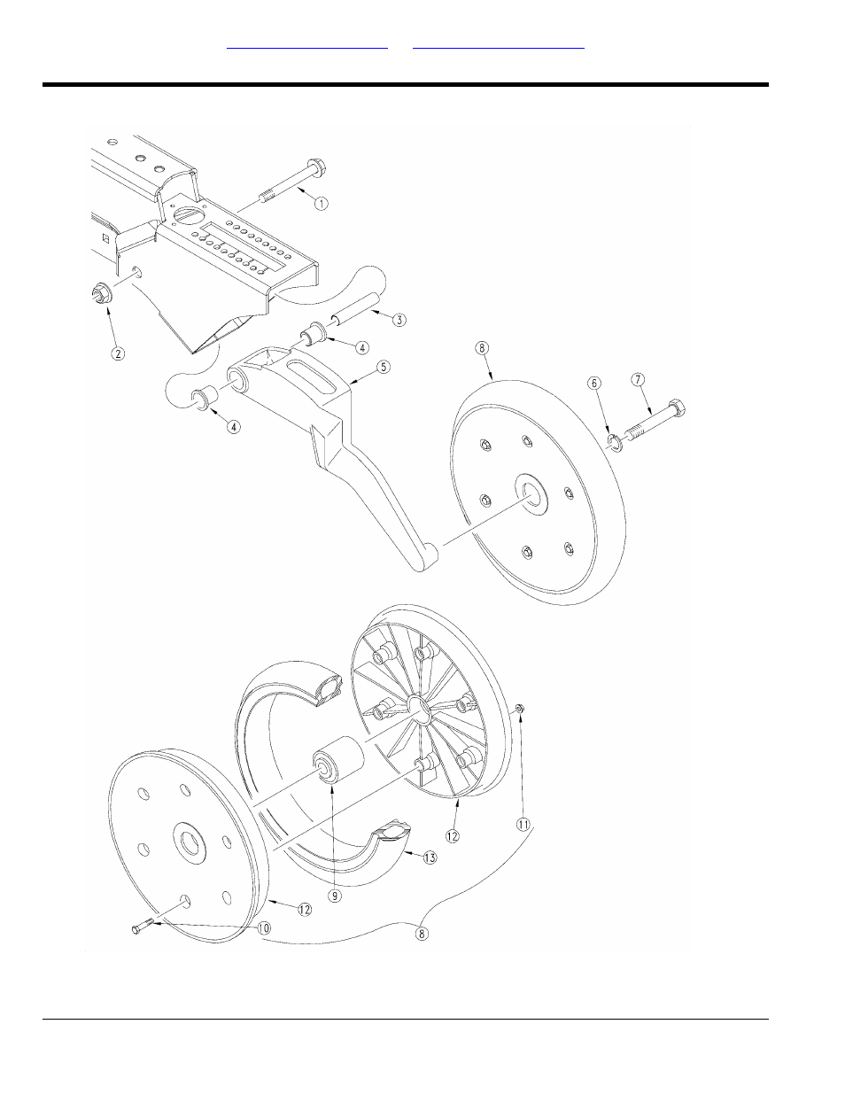 Hd 2" x 13" single press wheel | Great Plains YP4025F-1670 Parts Manual User Manual | Page 142 / 274