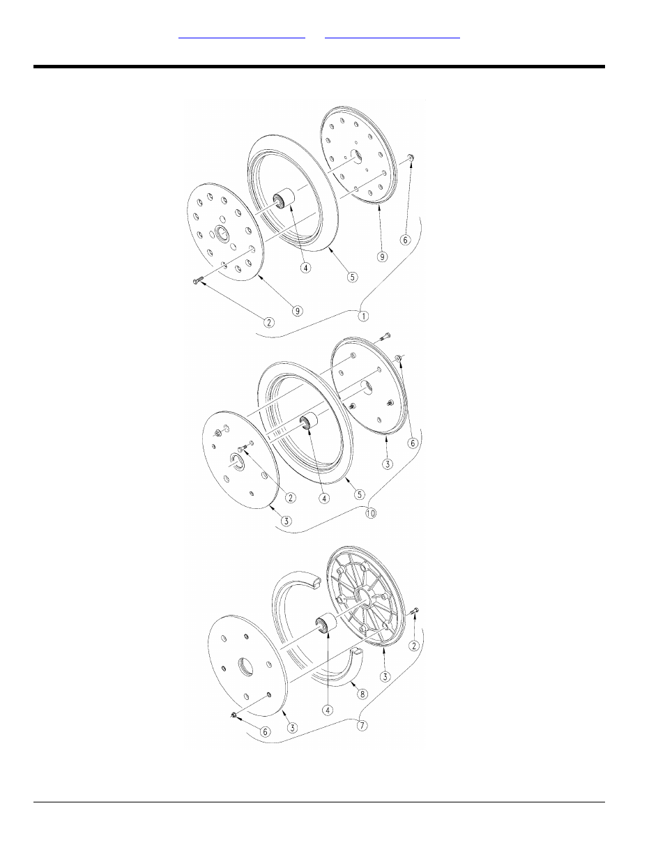 Press wheel breakdown | Great Plains YP4025F-1670 Parts Manual User Manual | Page 164 / 274