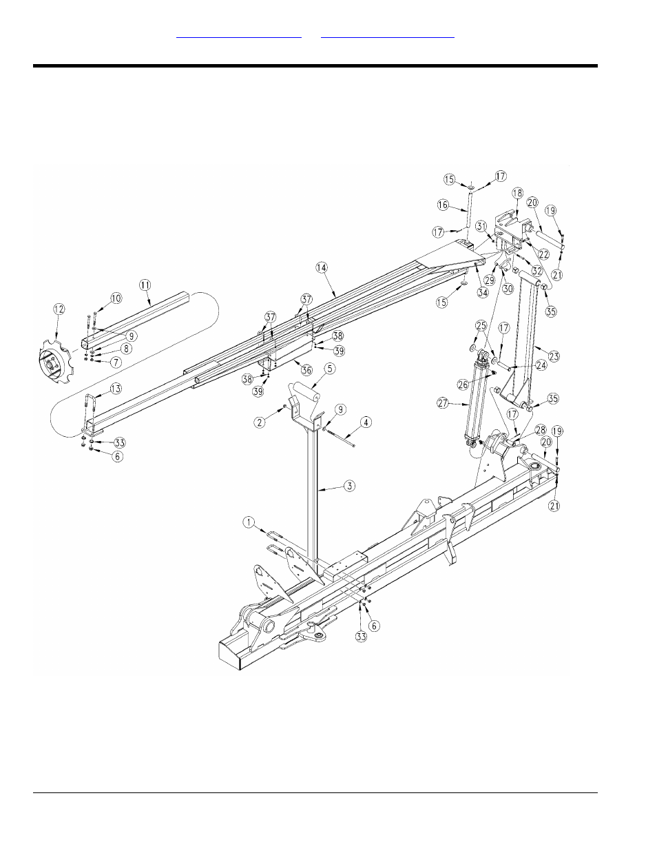 Marker, Table of contents part number index marker | Great Plains YP4025F-1670 Parts Manual User Manual | Page 214 / 274