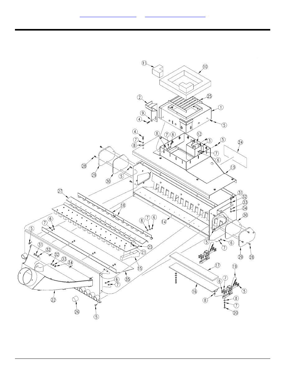 Air box, Table of contents part number index air box | Great Plains YP4025F-1670 Parts Manual User Manual | Page 24 / 274