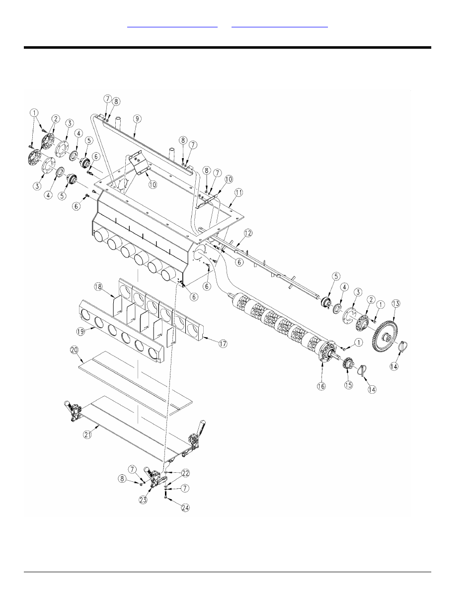 Dry fertilizer meter assembly | Great Plains YP4025F-1670 Parts Manual User Manual | Page 260 / 274